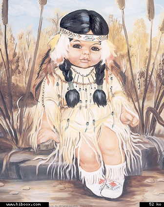 Petite fille indienne